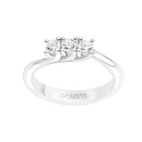 Anillo Comete Mujer Trilogy Valentino in Oro blanco ANB2534